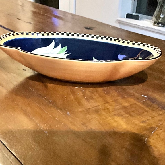 Vintage Gates Ware Laurie Gates Handpainted Vegetable Serving Plate Grammycore - Picture 3 of 7